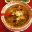 28. Pho Tom Yum: $10.95  Halibut or Shrimp: 12.95